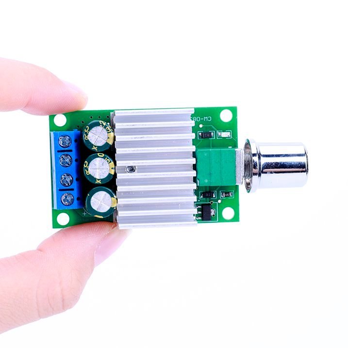 12 - 30VDC 7A PWM DC Motor Speed Controller Regulator with On - board Potentiometer and On/Off Switch - Envistia Mall