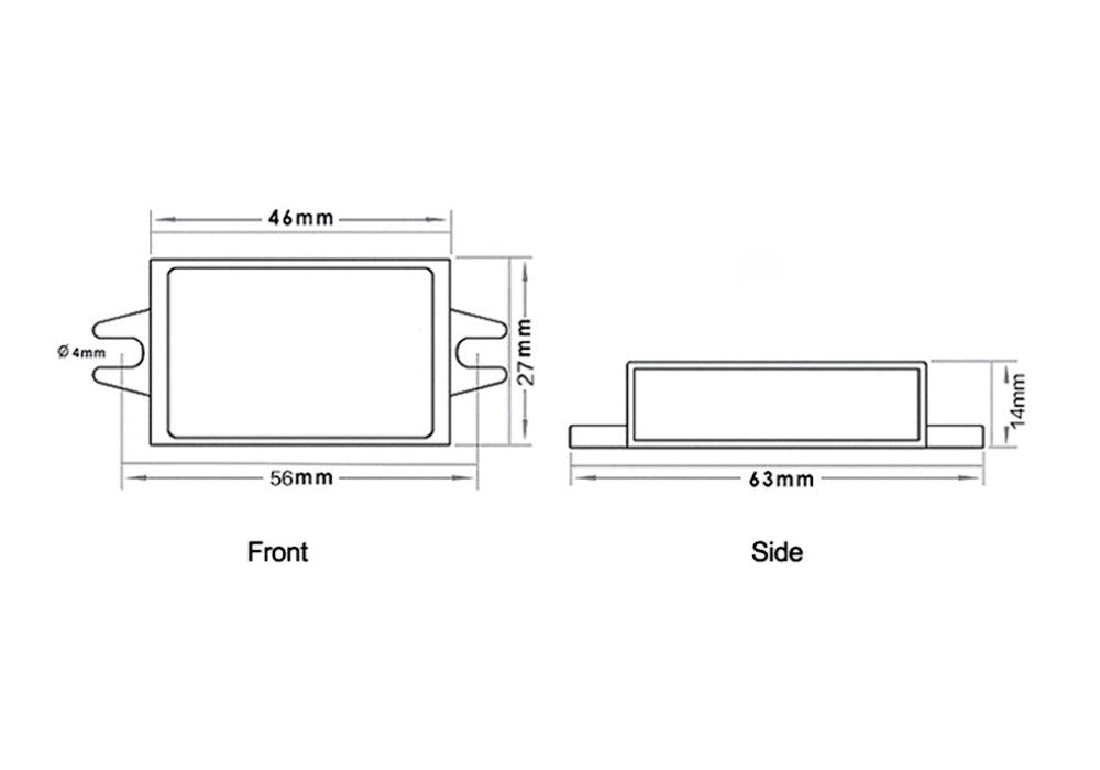 Envistia 12V (8-36V) In To 5V Out 3A 15W Waterproof DC-DC Step-down Buck Converter Power Supply Module