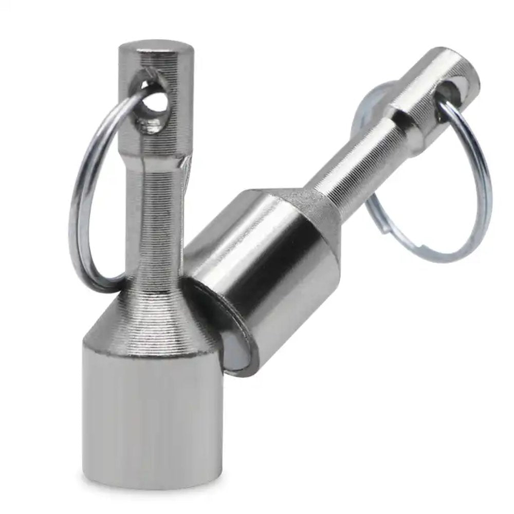 Large 21mm N52 Keychain Magnet Tester for Gold, Silver, Jewelry, & Scrap Metal - Envistia Mall