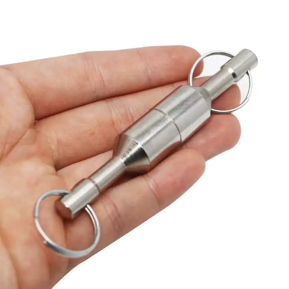 Large 21mm N52 Keychain Magnet Tester for Gold, Silver, Jewelry, & Scrap Metal - Envistia Mall