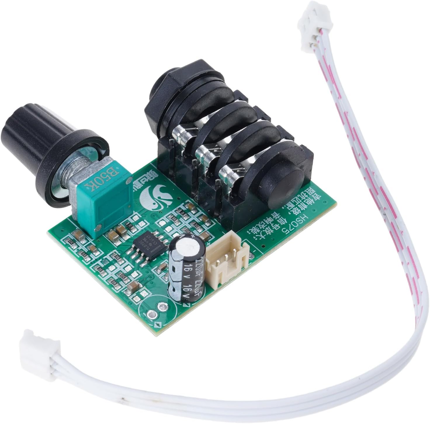 TL072 Guitar Preamp Module | 1MΩ Input | 10x Gain | 12V DIY