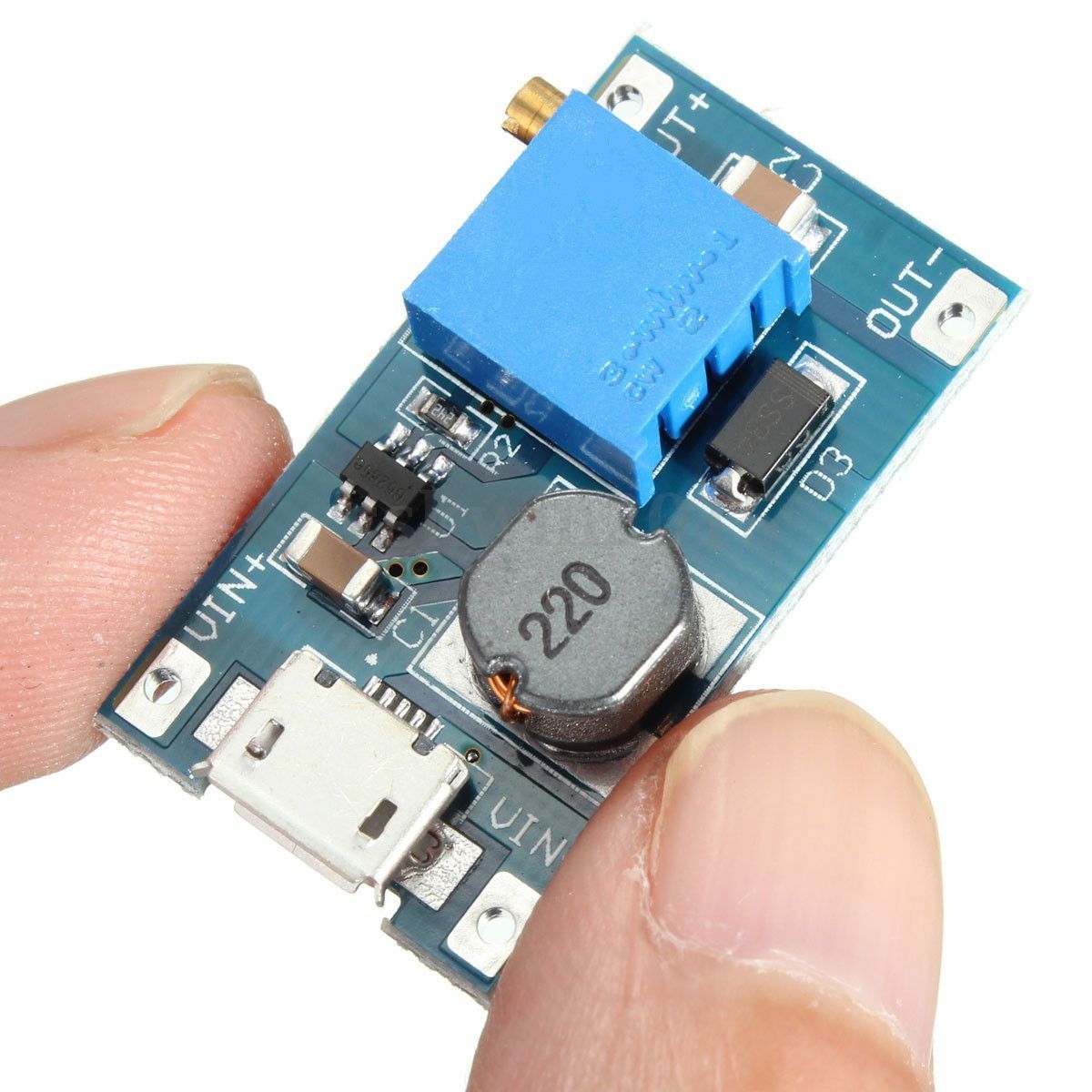 2V-28V MT3608 DC-DC Micro-USB Step Up Boost Power Supply Voltage Regulator Module - Envistia Mall