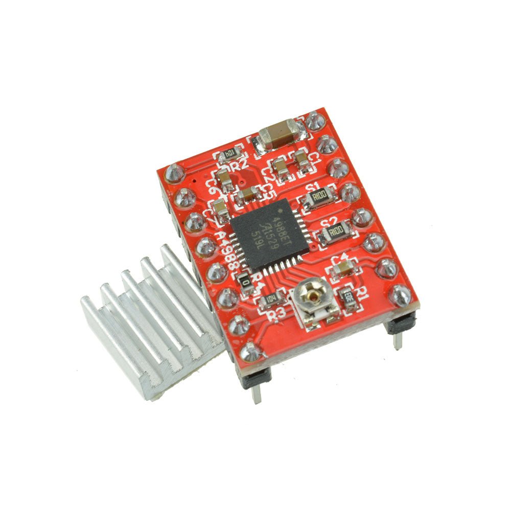 A4988 Stepper Motor Driver Module RepRap 3D Printer Pololu StepStick Arduino Compatible - Envistia Mall