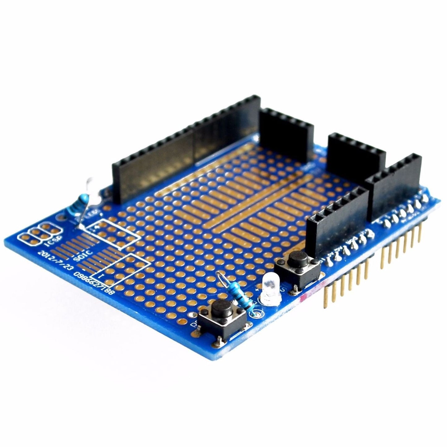 Arduino Prototyping Shield With 170 Pin Mini Breadboard For Arduino Uno - Envistia Mall