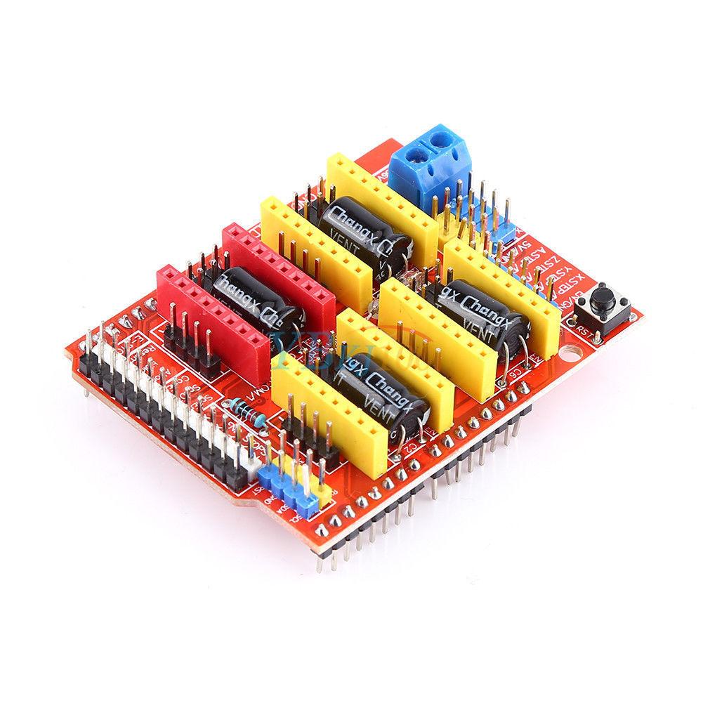 CNC Expansion Shield V3 + 4pcs A4988 Stepper Driver For Arduino Uno Mega2560 - Envistia Mall
