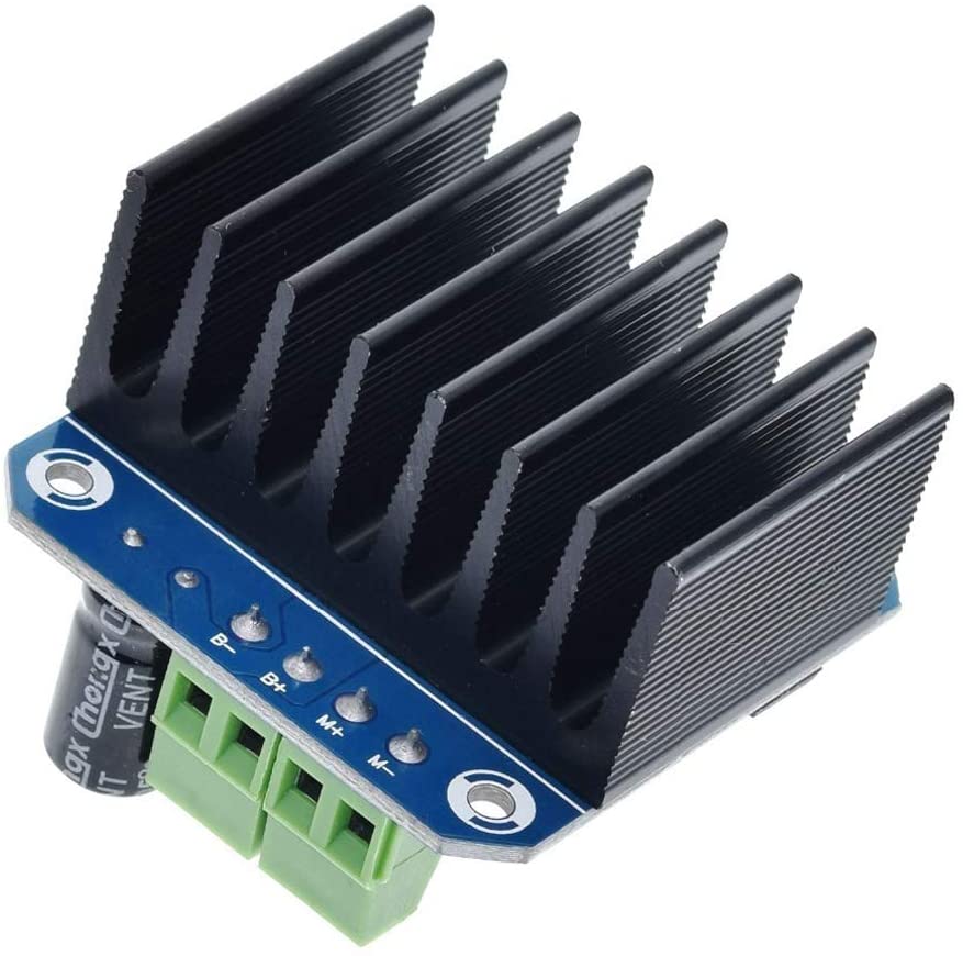 Double BTS7960 43A High Power Motor Driver / Smart Car Driver Module with Current Limit - Envistia Mall