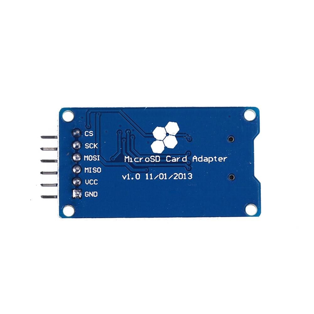 Micro SD TF Memory Card Reader Module with SPI Interface For Arduino –  Envistia Mall