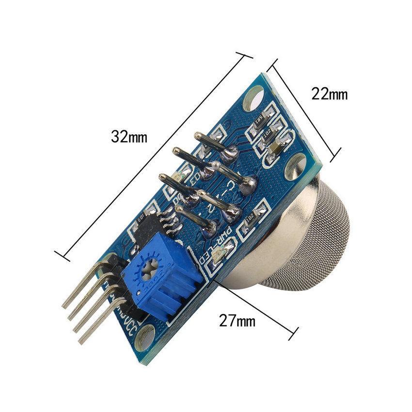 MQ-135 NH3 NOx Ammonia Alcohol Benzene Smoke CO2 Gas Sensor Detector Module For Arduino - Envistia Mall