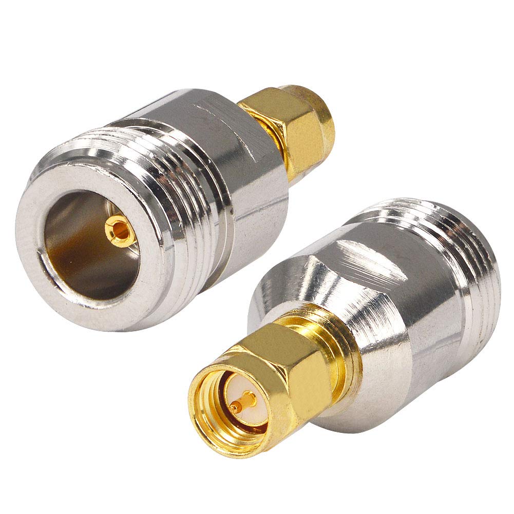 N-Type Female RF Jack to SMA Male Jack RF Adapter Barrel Connector - Envistia Mall