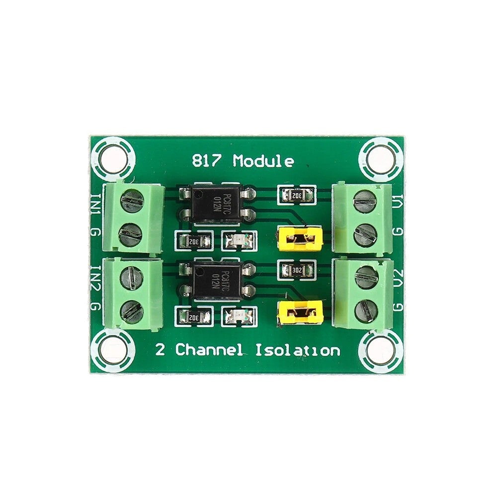 PC817 2-Channel 3.6V-30V Optocoupler Isolation Board Voltage Converter Module - Envistia Mall