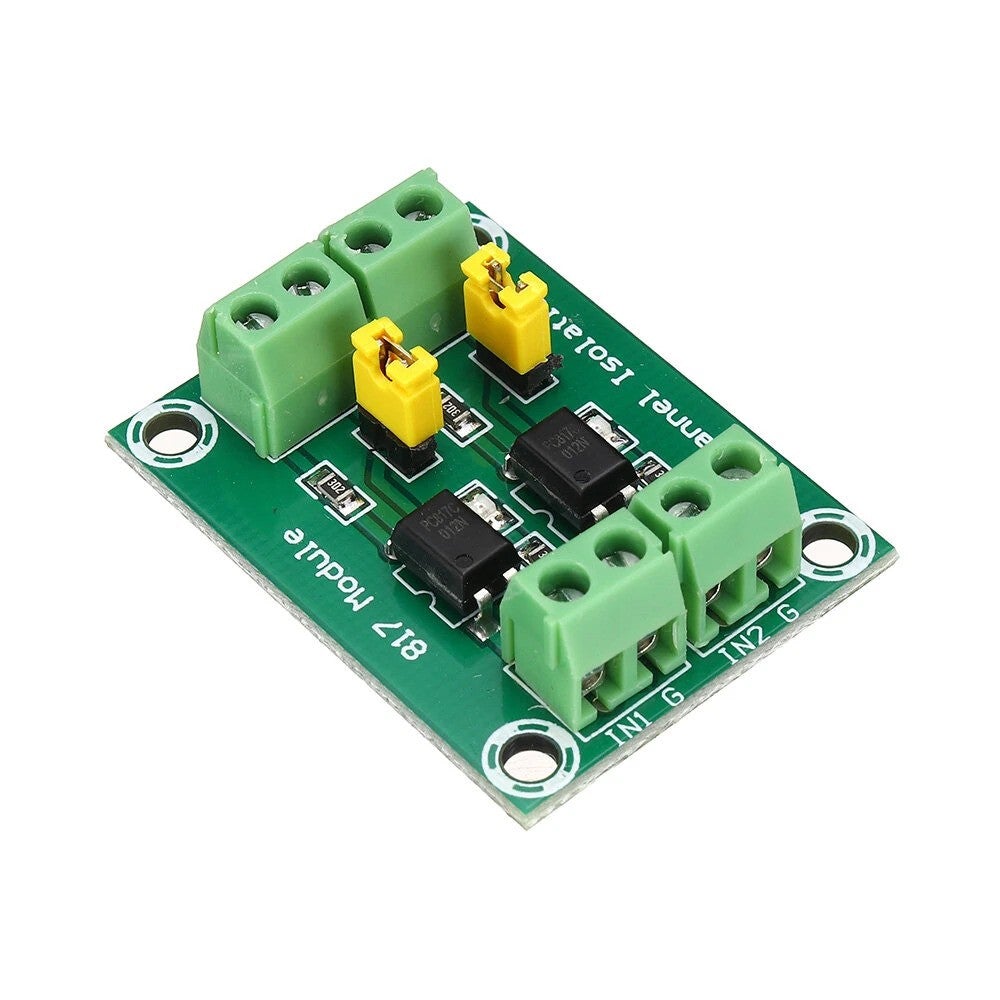 PC817 2-Channel 3.6V-30V Optocoupler Isolation Board Voltage Converter Module - Envistia Mall