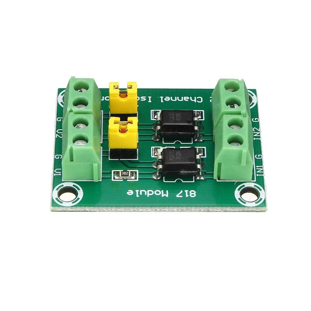 PC817 2-Channel 3.6V-30V Optocoupler Isolation Board Voltage Converter Module - Envistia Mall