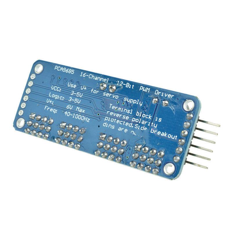 PCA9685 16-Channel 12-bit PWM Servo Motor Driver I2C Module For Arduino - Envistia Mall