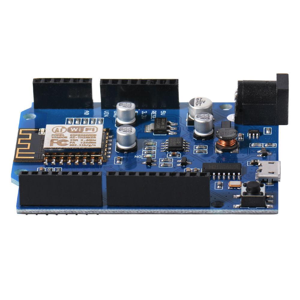 2 units* WeMos D1 CH340 WiFi Board ESP8266 ESP-12F compatible w Ardui –  BoardsAndSensors