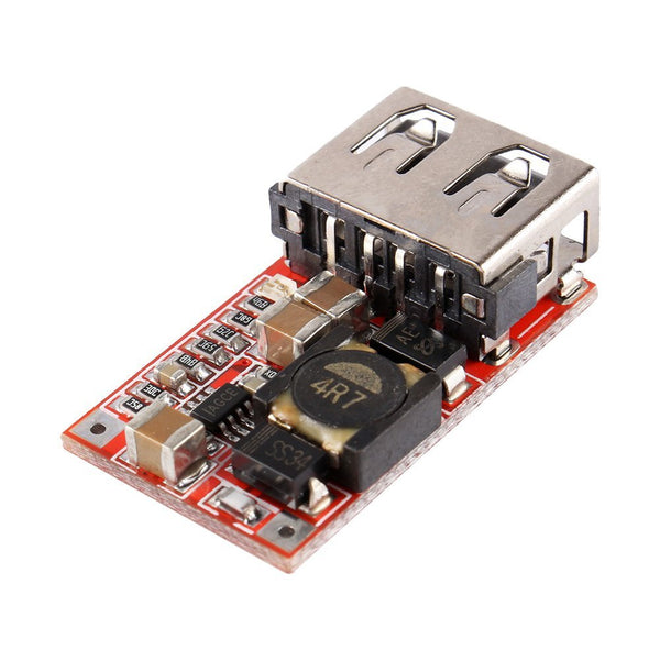  6-24V Input to 5V 2A USB Charger Module DC-DC Buck Step-Down Converter