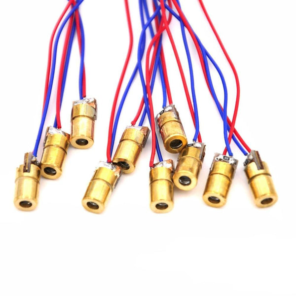 650nm 5mW Red Laser Diode Module (6mm, 5V) User Guide