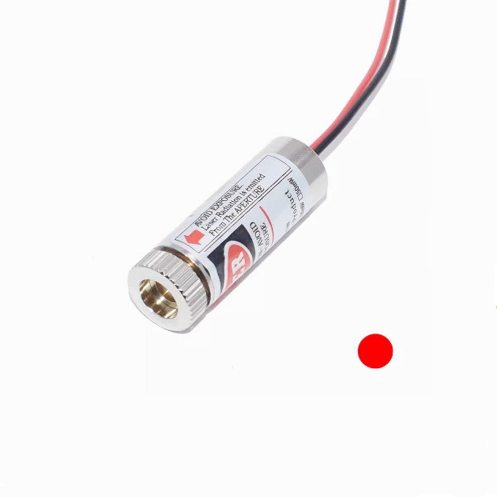 650nm 5mW Red Dot/Point Laser Diode Module 12mm Case User Guide