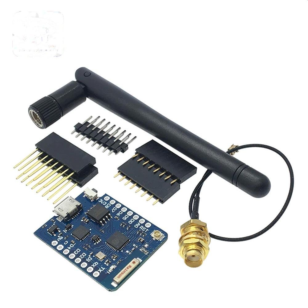Smallest Wi Fi Microcontroller D1 Mini Pro ESP8266 WiFi Microcontroller w/ Antenna User Guide ...