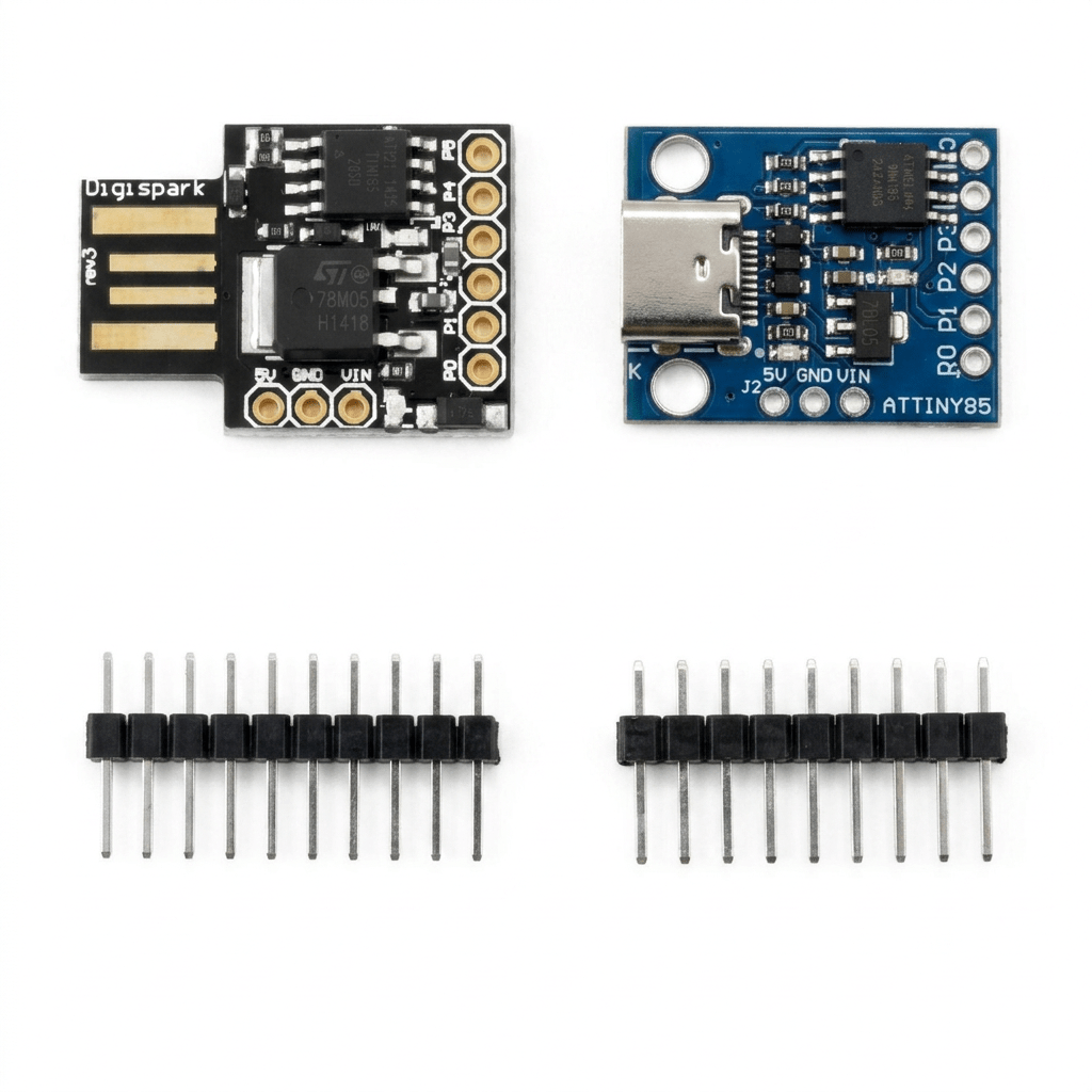 Digispark USB-A Classic and USB-C Microcontroller Development Boards
