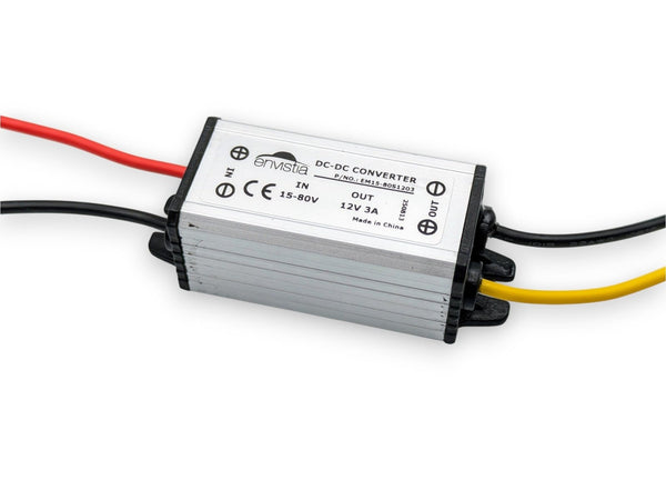 EM15-80S1203 15-80V to 12V 3A DC-DC Buck Converter User Guide - Envistia Mall