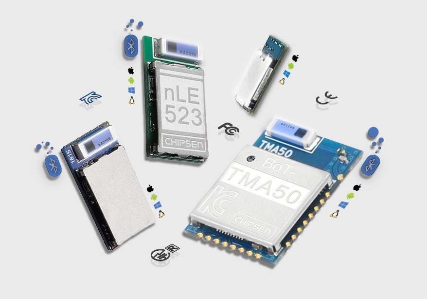 Bluetooth Module Cellular Device Introducing CHIPSEN Bluetooth Modules and Industrial Devices – Envistia ...