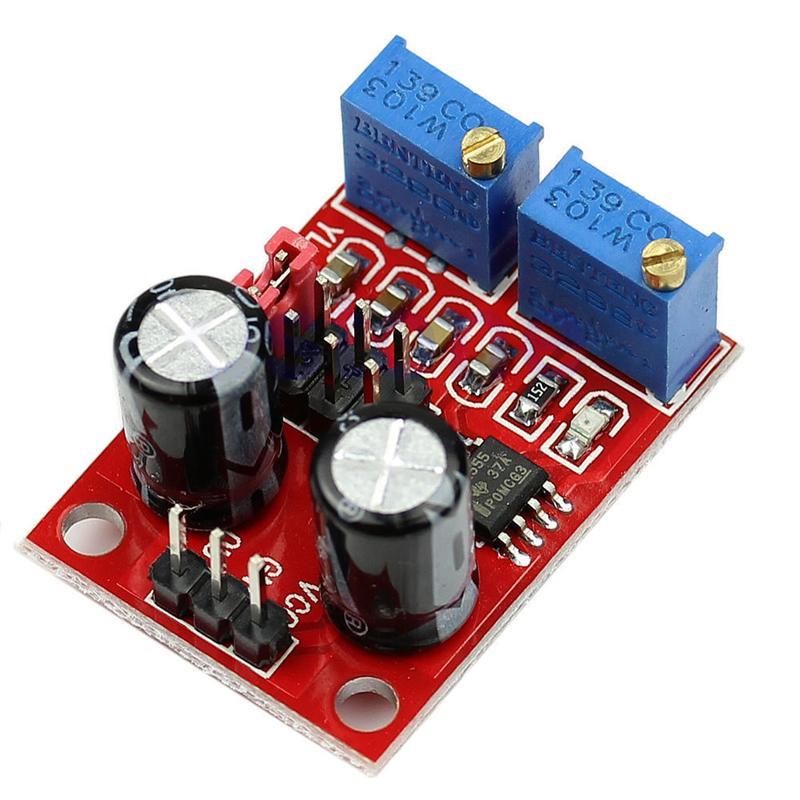 NE555 Duty Cycle Adjustable Pulse Frequency Square Wave Signal Generator Module