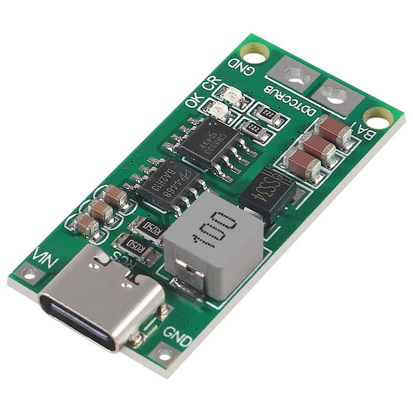 Type-C 2S/3S/4S Boost Battery Charger Module