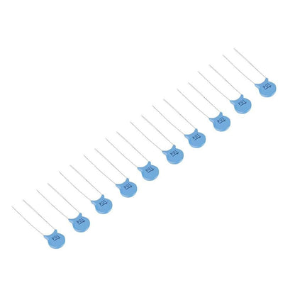 0.1uF (100nF) 500V Ceramic Disc Capacitors - Pack of 10/25/50/100 - Envistia Mall