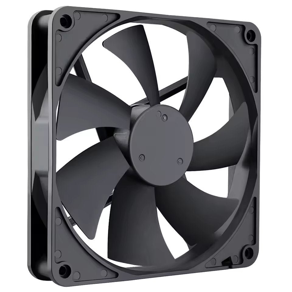 140mm 12V DC Brushless Cooling Fan – XH2.54 Connector | 14025 7-Blade Fan for CPU, 3D Printers & Lasers - Envistia Mall
