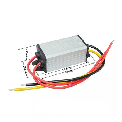 15 - 80V In To 12V Out 3A 36W DC - DC Waterproof Step - Down Buck Power Converter Module - Envistia Mall