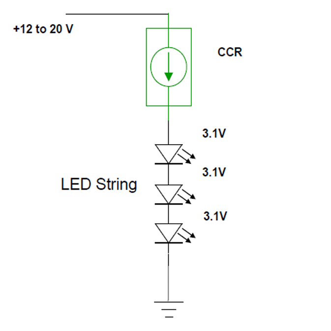 Envistia 20mA LED Driver Constant Current Source CCR Power Supply