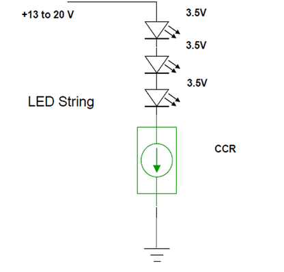 20mA LED Driver Constant Current Source CCR Power Supply from Envistia Mall