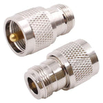 4 Piece UHF Male PL259 Female SO239 to Type N Male Female RF Connector Coaxial Adapter Kit - Envistia Mall