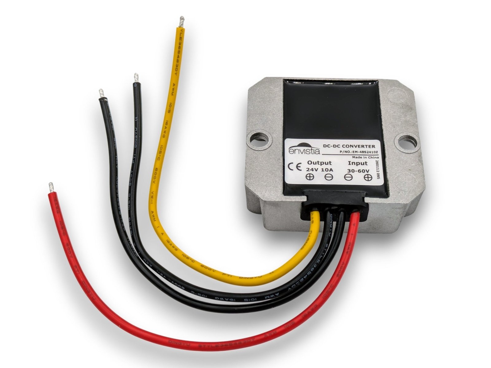 48V (30-60V) In To 24V 10A 240W Industrial DC-DC Waterproof Step Down Converter Power Supply Module EM-48S2410Z