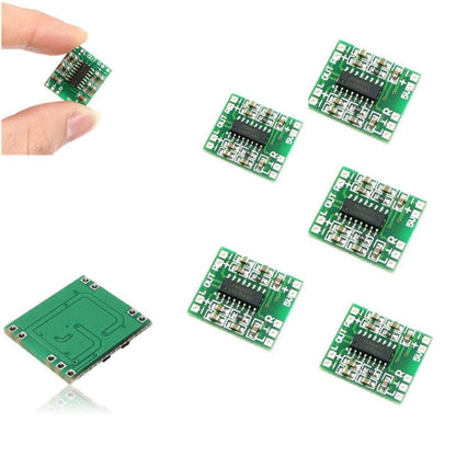 5 Pieces PAM8403 Mini 2 Channel Stereo 3W Class D Audio Power Amplifier Module Boards - Envistia Mall