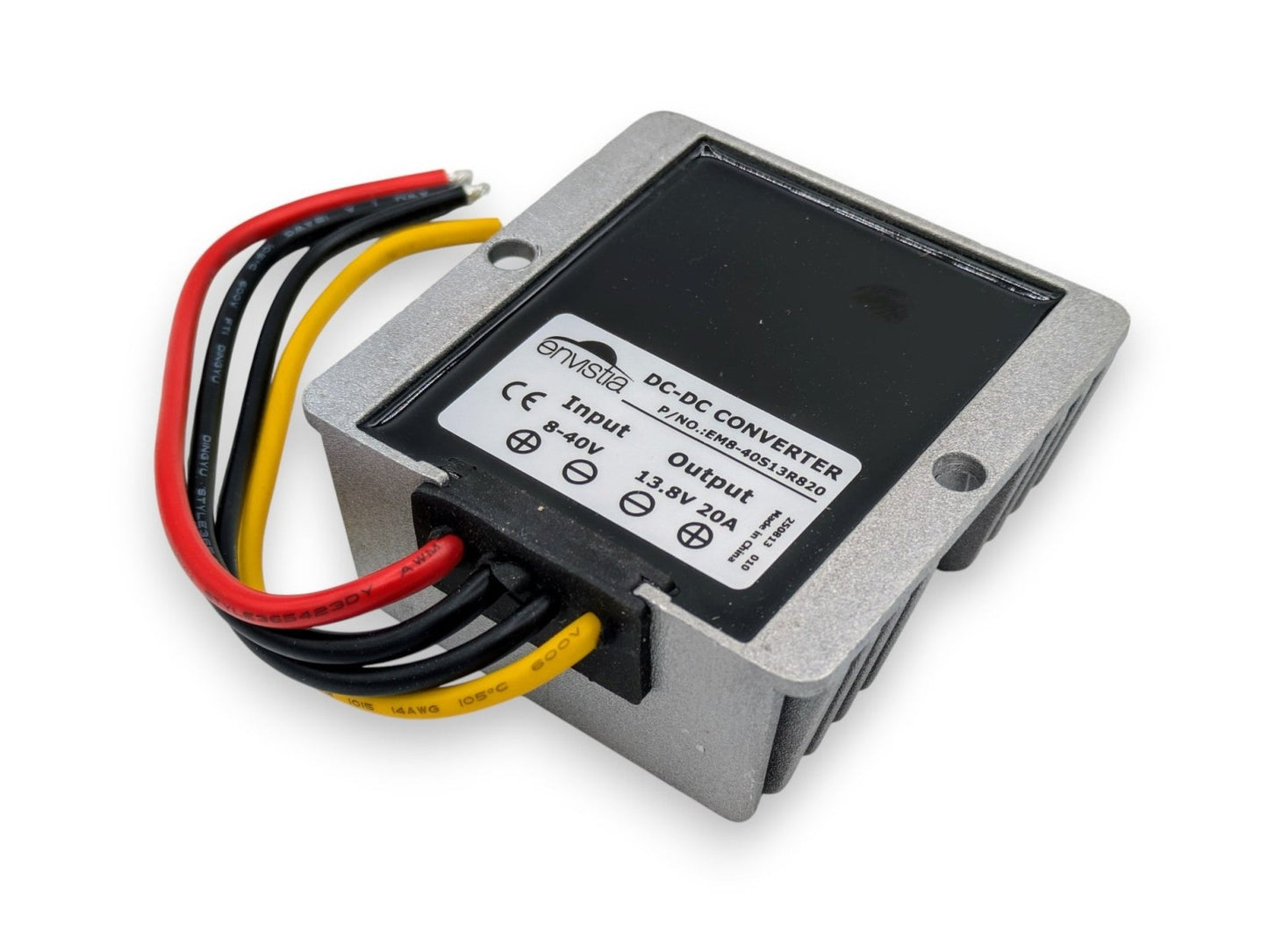 8 - 40V In 13.8V Out 20A Boost Buck DC/DC Converter EM8 - 40S13R820 - Envistia Mall