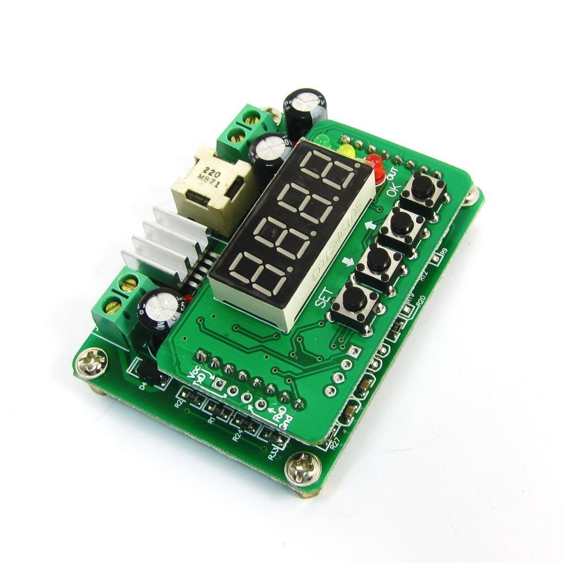 B3603 3A 6 - 40V In 0 - 36V Out DC - DC Digital Control CV/CC Step - Down Buck Converter Module - Envistia Mall