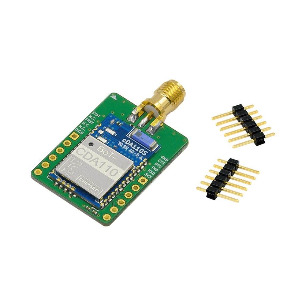 CHIPSEN BoT - cDA110DS Bluetooth v5.1 Classic SPP Class2 (+4dBm) DIP + SMA Antenna - Envistia Mall