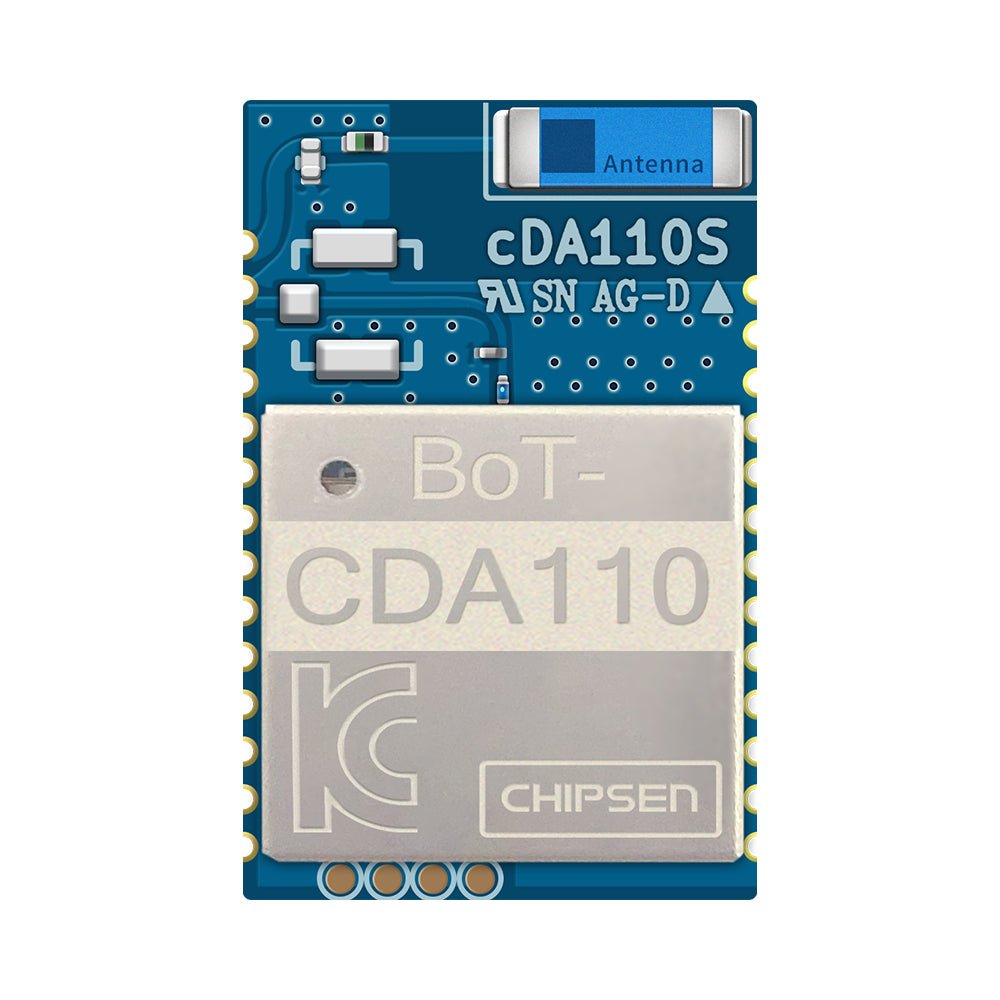 CHIPSEN BoT - cDA110SC Bluetooth v5.1 Classic SPP Class2 (+4dBm) SMD + Chip Antenna - Envistia Mall