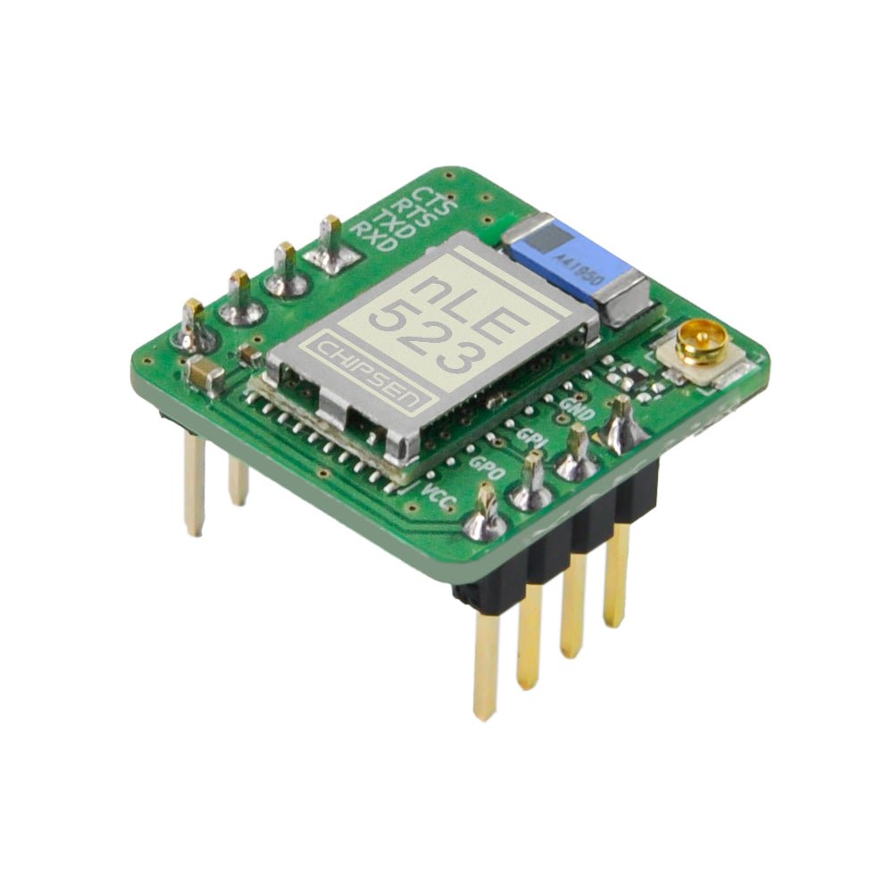 CHIPSEN BoT - nLE523DU Bluetooth v5.1 BLE Class1.5 (+7dBm) DIP Master/Slave Module w/ Chip + U.FL Antenna - Envistia Mall