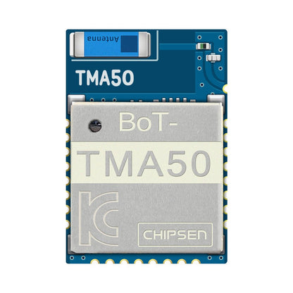 CHIPSEN BoT - TMA50 Bluetooth v5.3 BLE Class1 (+20dBm) SMD Slave/Master Multicon 1:8 Module w/ Chip Antenna - Envistia Mall