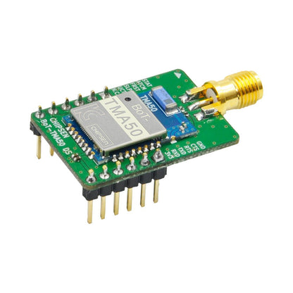 CHIPSEN BoT - TMA50DS Bluetooth v5.3 BLE Class1 (+20dBm) DIP Slave/Master/Multicon 1:8 Module w/ SMA Antenna - Envistia Mall