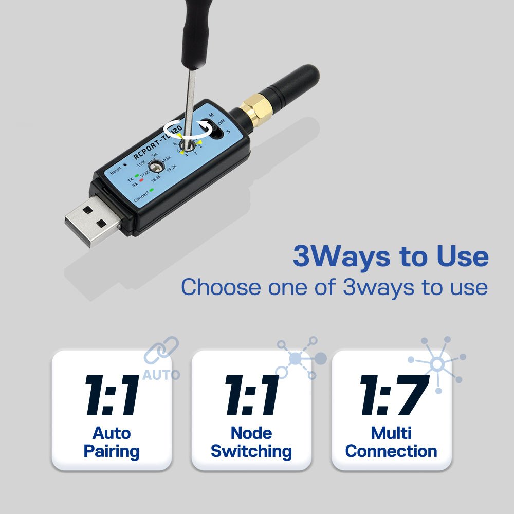 CHIPSEN RCPORT - TD420 Long Range Bluetooth Wireless RS232 Serial Adapter USB - Envistia Mall