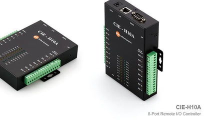 CIE - H10A ezTCP 8 - Port, RS - 232 & Ethernet Remote I/O Controller - Envistia Mall