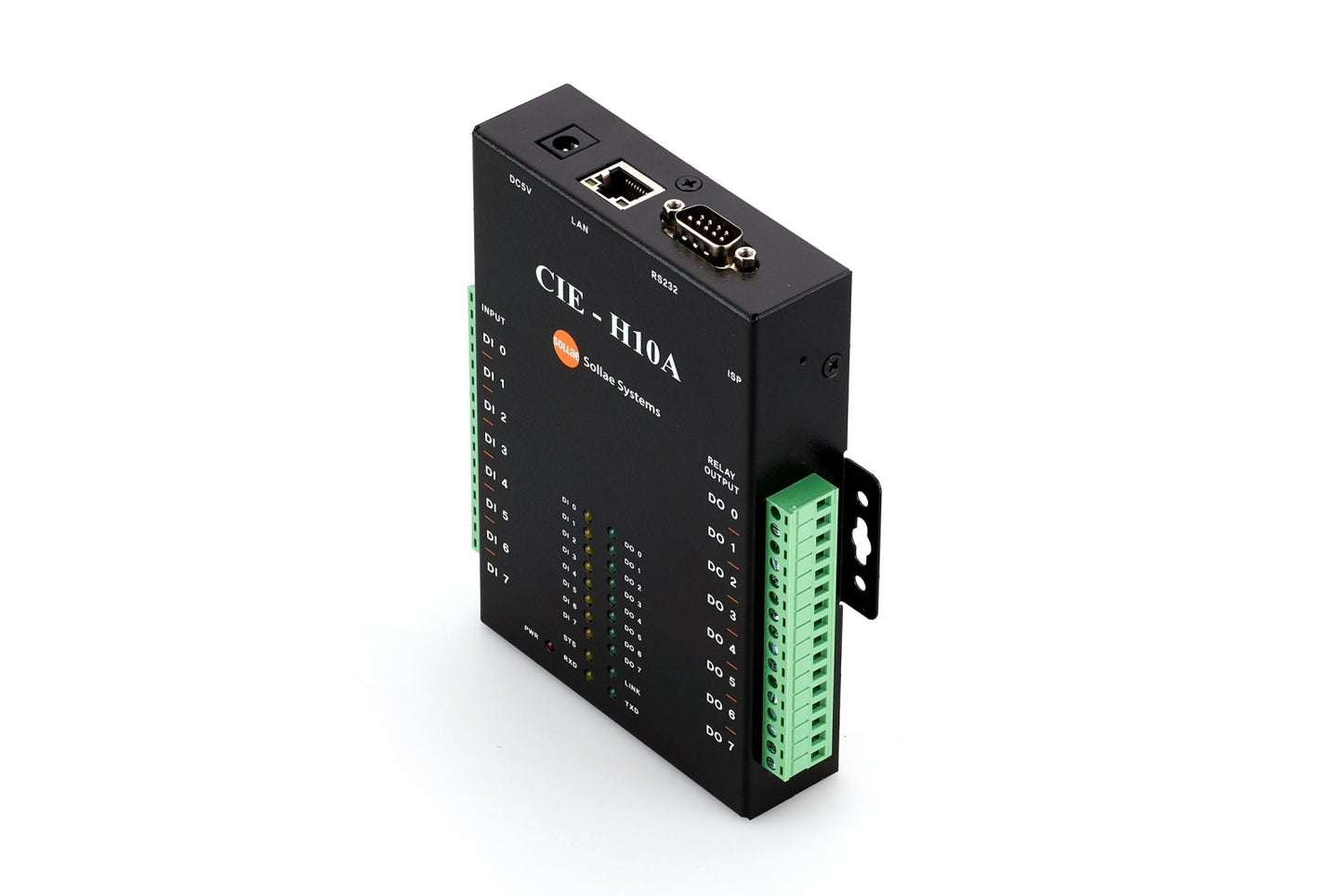 CIE - H10A ezTCP 8 - Port, RS - 232 & Ethernet Remote I/O Controller - Envistia Mall