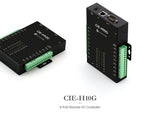 CIE-H10G ezTCP 8-Port, RS-232 & Ethernet Remote I/O Controller - Envistia Mall