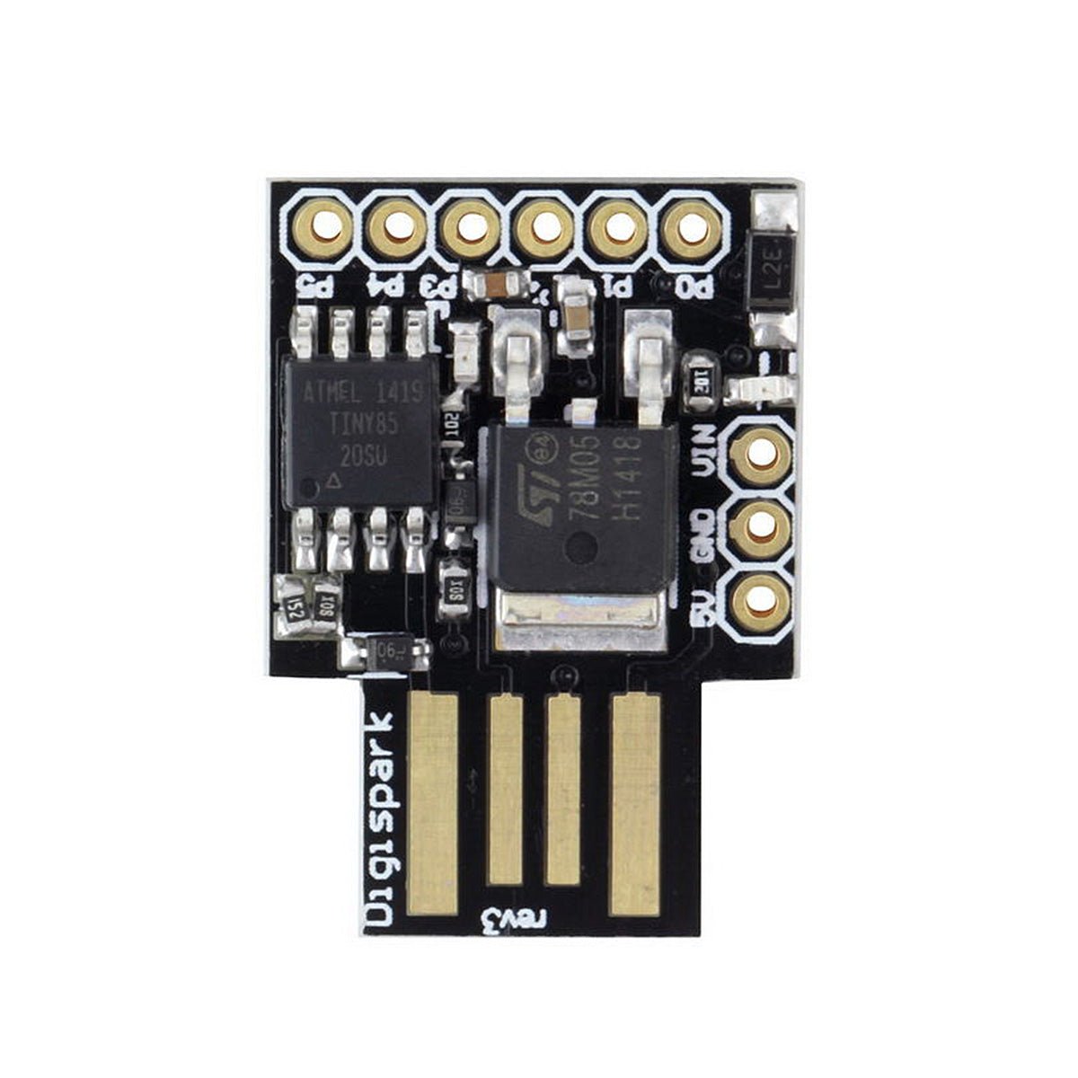 Digispark ATtiny85 Development Board for Arduino - top view - Envistia Mall