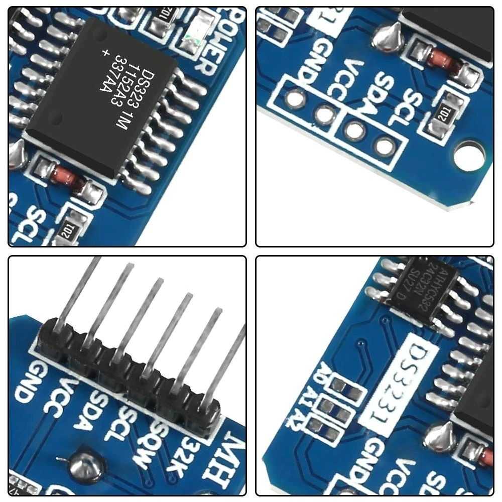 DS3231 RTC Real Time Clock Module with AT24C32 Memory I2C for Arduino from Envistia Mall