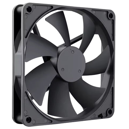 140mm 12V DC Brushless Cooling Fan – XH2.54 Connector | 14025 7-Blade Fan for CPU, 3D Printers & Lasers
