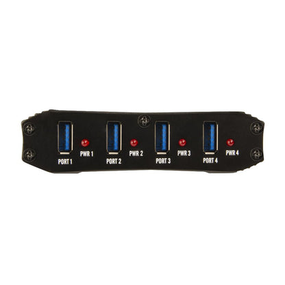 Industrial USB 4-Port Hub Super-Speed USB 3.2 - Systembase uGate-400S - Envistia Mall